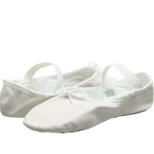 NWT Bloch Dansoft Size 5.5 C - White Ballet Flats